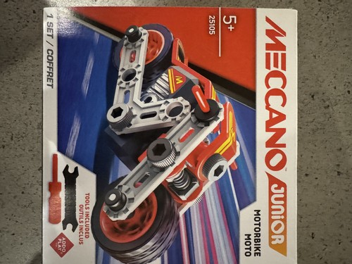 Meccano junior motorbike - junior, moto