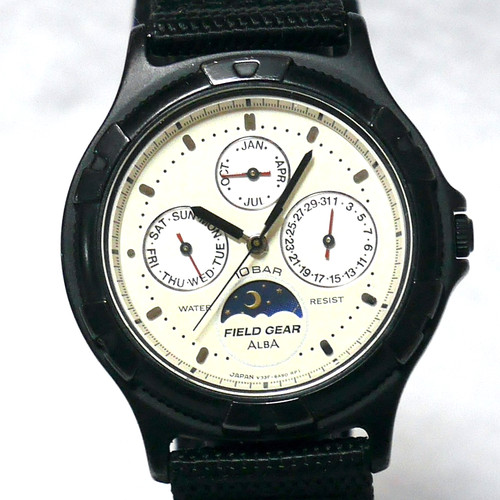 Seiko alba field gear v33f - seiko,