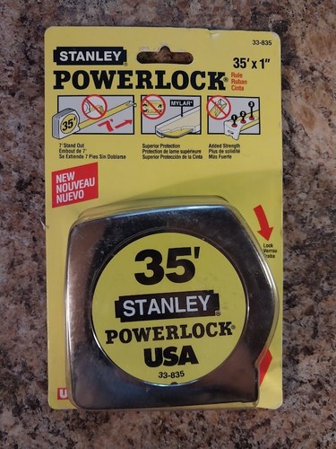 Stanley powerlock tape - stanley, 35'