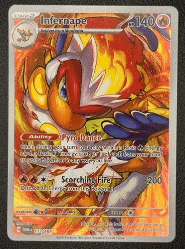 Infernape 173 167 sv06 - infernape, 173/167