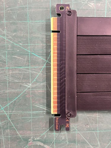 Pcie gen4 x16 gpu - riser, cable