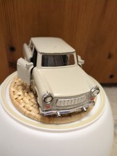 Vintage Beige Trabant Diecast Toy Model Car