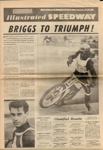 Illustrated speedway - illustrated,