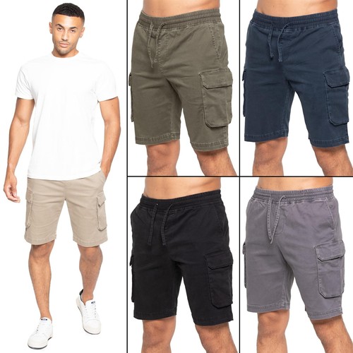 Enzo mens cargo shorts - cargo,