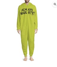 The Grinch Union Suit Mens Sz