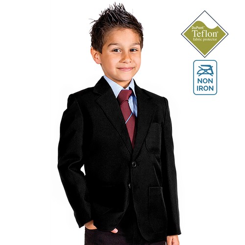 Boys school blazer with badge - boys,