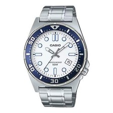 CASIO MTD-135D-7AV WHITE DIAL