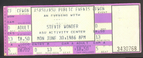 Stevie wonder original - wonder, concert