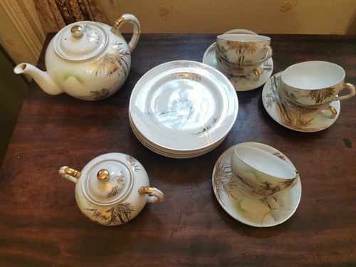 Vintage japanese kutani - vintage, ware