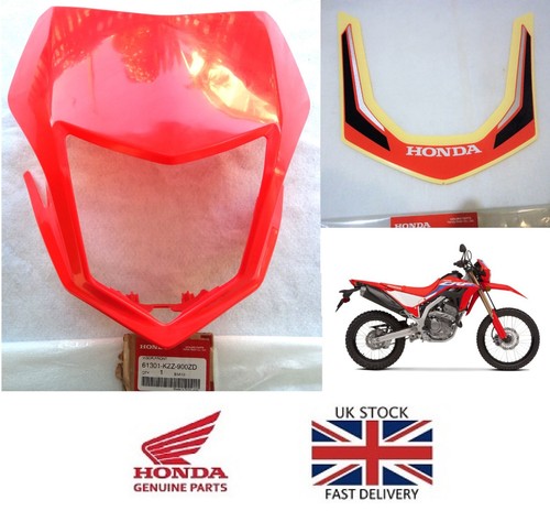Honda crf300l headlight visor - honda,