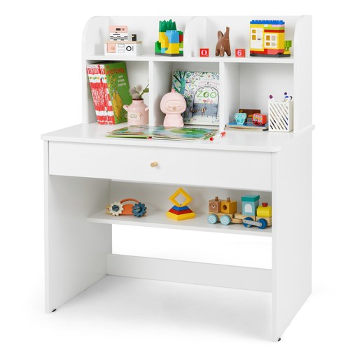 Kids study desk with storage - kids,
