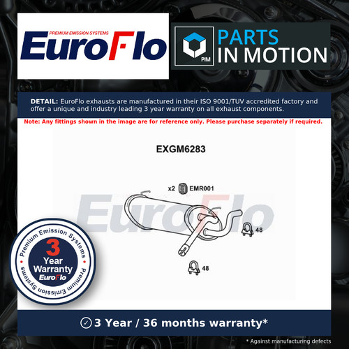 Exhaust back rear - /,