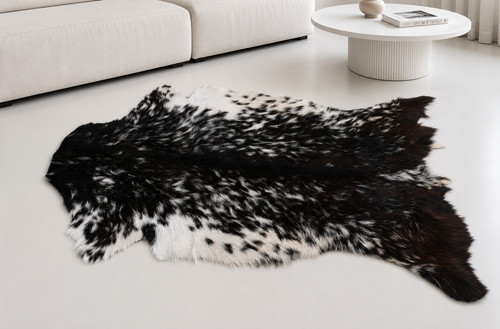 Genuine goat hide - hair, on