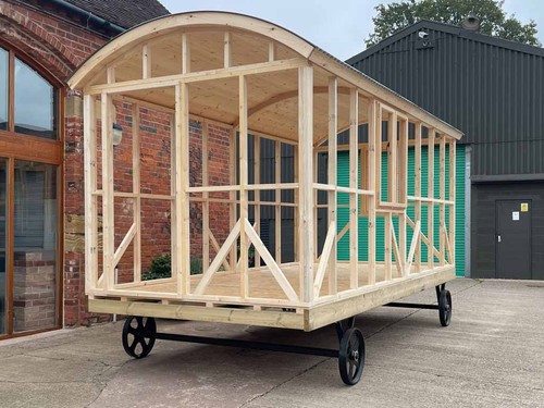 Shepherds hut kit build - |, your