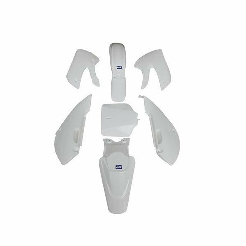Fairing set white dirt - fairing,