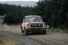 Mini clubman 1275 GT BRC Rally Car 1971 Racing Old Photo 1