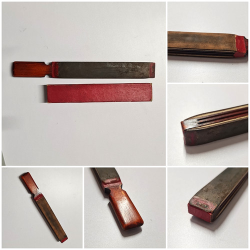 Antique vintage straight razor - straight,
