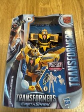 Transformers Toys ~ EarthSpark Deluxe Class Bumblebee | Act Fig F6732