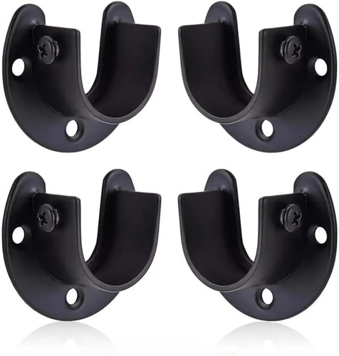 4pcs black 25mm dia - black, dia.