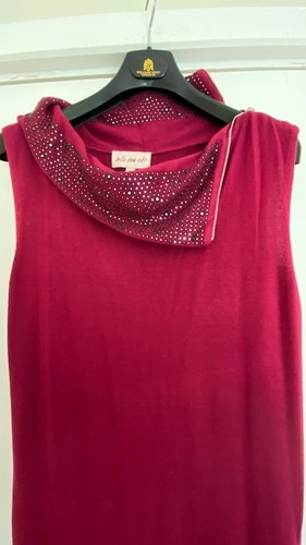 Wine burgundy dress - , size