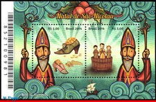 3288 Brazil 2014 CHRISTMAS, RELIGION, CHRISTMAS OF ST. NICHOLAS, RHM B-180, MNH