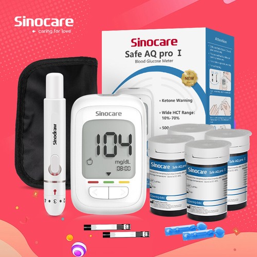 Sinocare blood glucose monitor - blood,