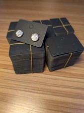 500 Count Earring Cards Black