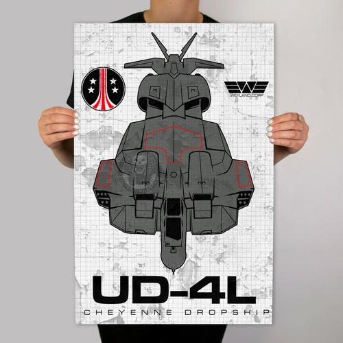 Aliens dropship metal - ud-4l,