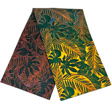 African Fabric Print Glitter