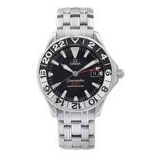 Omega Seamaster GMT 50th Anniversary Steel Black Dial Mens Watch 2234.50.00