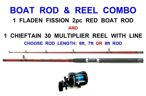 Fladen red boat rod chieftain - fladen, rod+chieftain