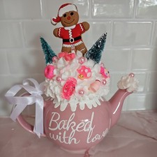 Pink Gingerbread  Christmas