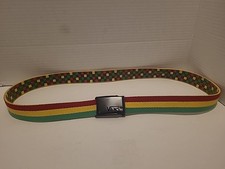 Vans Checkerboard Belt Red