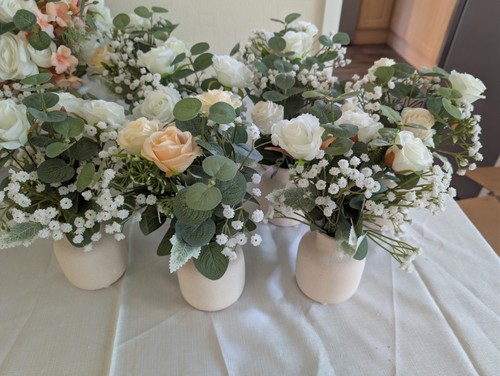 Handmade artificial rose - 8x,