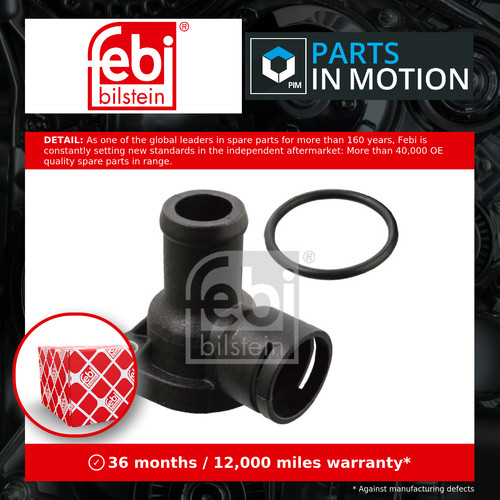 Coolant flange pipe - flange, fits