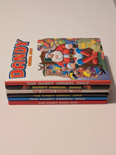 The dandy hardback annuals - the,