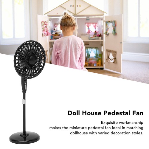 Doll house fan dollhouse stand - house,