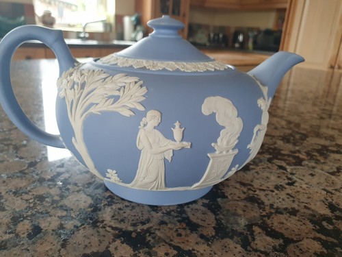 Wedgwood jasperware teapot - wedgwood,