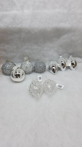 Christmas wintery glass tree