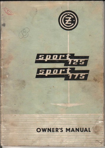 Sport 125 175 motorcycle - cz,