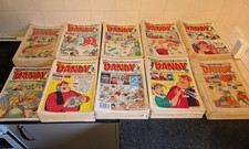 Large Collection of Vintage Dandy Comics