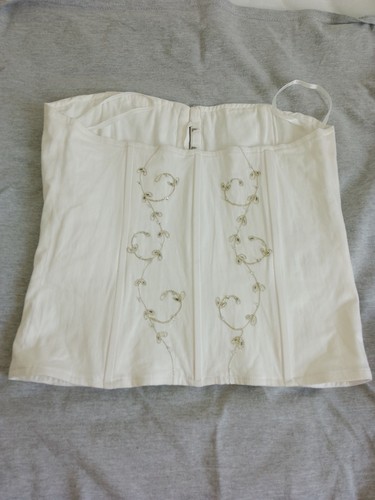 Quiz bodice top white - top,