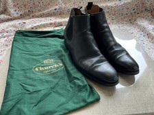 Church's Merstone Black Leather Chelsea Boots UK 6.5 / EU 39.5