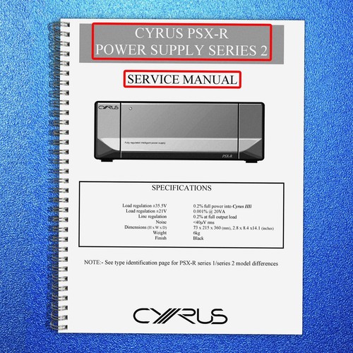 Cyrus psx power - power, supply
