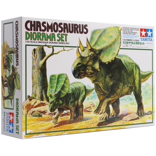 Tamiya chasmosaurus dinosaur - chasmosaurus,