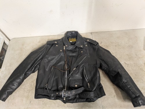 Motorcycle leather jacket - leather,