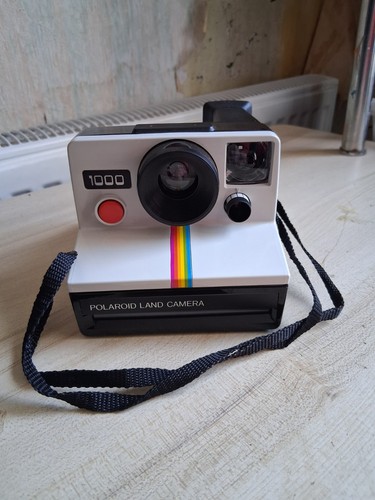 Vintage polaroid land camera - land,