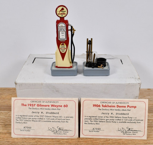 Danbury mint gas pumps 1937 - danbury,