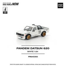Pandem Datsun 620 White with