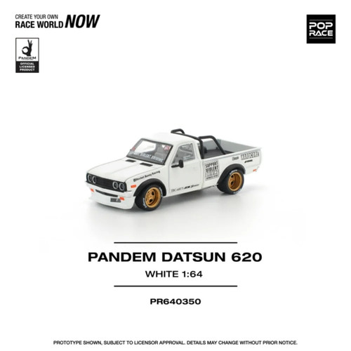 Pandem datsun 620 white with - datsun,
